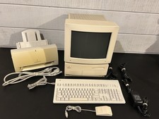 Macintosh Centris 650 w/ Color High M1297, Keyboard, Mouse &Owner Manuals *READ* picture