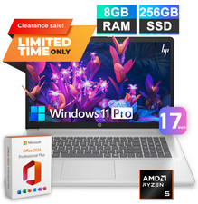 2026 HP Pavilion Laptop Computer 17 AMD Ryzen 5 8GB RAM & 256GB SSD Office 2024 picture