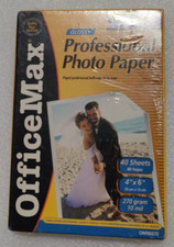 Office Max Professional Photo Paper, 40 Sheets, 4 x 6, Glossy, New And Improved picture