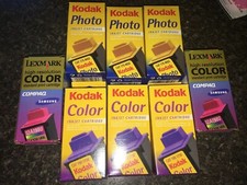 Kodak Photo / Color / Lexmark Ink Cartridges LOT picture