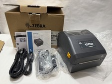 Zebra ZD421 Barcode Printer  ZD4A043-D01M00EZ  w/ Cables   picture
