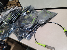 Lot of 29 ZQSFP+ TO ZQSFP+ LSZH  SFP Fiber Transceiver Cables 1002976007 .75m picture