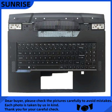 New For MSI TITAN GT77 12UGS-009 MS-17Q1 Palmrest Cover With Backlit Keyboard picture