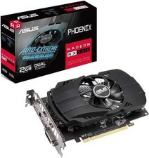 New, Sealed, ASUS AMD Radeon RX 550 4G Video Card PH-RX550-4G-EVO black picture