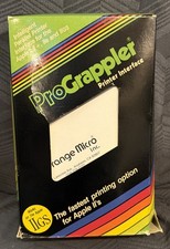 Apple II - Orange Micro -parallel Grappler Printer Interface Card - w/Manual Ope picture