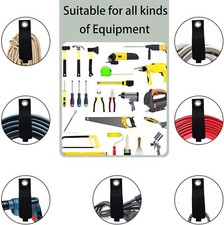 12Pcs Extension Cord Holder Organizer Heavy Duty Storage Straps Large 13 Inch picture