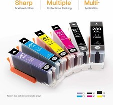 6PK PGI-280XXL CLI-281XXL Ink For Canon Pixma TS6120 TS9120 TS8120 TR7520 TR8520 picture