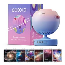 POCOCO Galaxy Projector + Gorgeous Nebula - Discs (6 Pieces) Multicolored picture