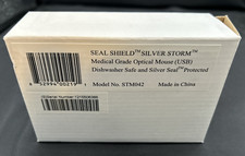Seal Shield SM7 Silver Storm Optical Mouse Medical Grade USB, Black STM042 - NEW picture