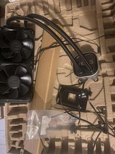 EVGA 240mm All-In-One RGB LED CPU Liquid Cooler - Black AMD ONLY(400-HY-CL24-V1) picture