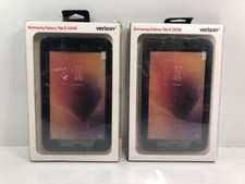 Lot of 2 Verizon Rugged Impact Absorbing Protection Case Samsung Galaxy Tab E 8