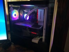 4090 RTX gaming pc full setup picture