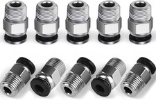 10PCS Premium PC4-M10 Pneumatic Quick Connector Fittings, Bowden Tube... picture