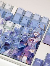 Honkai Star Rail Robin 130 Keycaps Cherry PBT Dye-sub Key for Cherry MX Keyboard picture