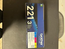(3 Pack) Brother Genuine Standard Yield Toner Cartridge TN221 3PK - TN2213PK CMY picture