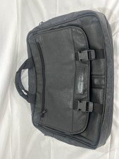 Rugged Ridge Black Briefcase Laptop Messenger Bag Organizer Travel Carry Case picture