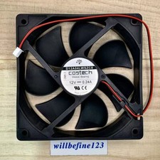 1pc costech D12A04LWSZC0 Sleeve Bearing 12V 0.24A 12CM 12025 Power cooling fan picture