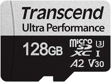 Transcend 128GB microSDXC 340S High Performance Memory Card Model TS128GUSD340S picture