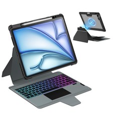 Nillkin Magnetic Keyboard Case iPad Air 11 M2/M3 Pro 11 1st-4th Gen Black picture