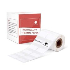 White Square Sticker Label Self-Adhesive Tag Paper for Phomemo M110/M200 Printer picture