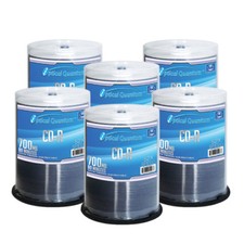 600 Optical Quantum 52x 80 min 700 MB CD-R White Thermal HUB Printable OQCD52WTP picture