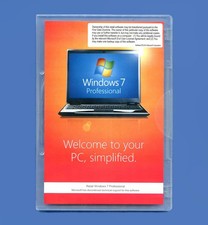 NEW Retail Windows 7 Professional 64 Bit Full Version SP1 DVD Disc & Product Key picture