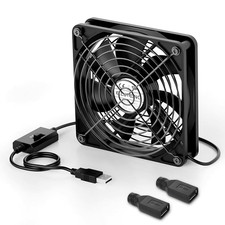 120Mm USB Computer Fan, 5V PC Cooling Fan with 3 Adjustable Speeds & DC picture