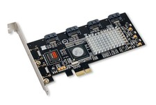 Open Box-4 Port SATA II PCI-e 1.0 x1 Software RAID Card - SY-PEX40008 picture