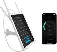 15W Solar Powered 4G LTE Modem Router, Outdoor Solar WiFi Router W/Sim Card Slot picture