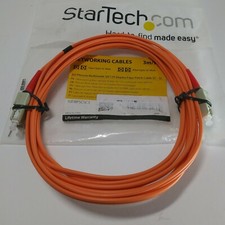 StarTech 3M Plenum Multimode 50/125 Duplex Fiber Patch Cable SC-SC 50FIBPSCSC3 picture