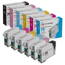 LD Reman for Epson T079 6pk HY T079120 T079220 T079320 T079420 T079520 T079620 picture
