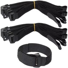 VELCRO Brand Reusable Cable Straps with Buckle Hook & Loop Fastening Ties picture