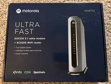 Motorola MG8702 DOCSIS 3.1 Cable Modem AC3200 WIFI Router Combo picture