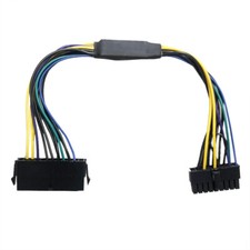2PCS 24P to 18P Power Supply ATX PSU Cable 28cm for HP Z420 Z620 PC Motherboard picture