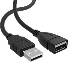 Cable de extensión USB 3FT, macho a hembra, para transferencia y carga picture