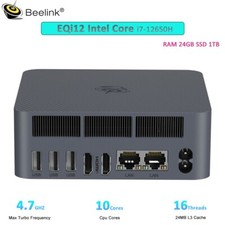 Beelink EQi12 Intel i7 12650H Computers 4.7GHz 10C/16C RAM24GB SSD1TB mini pc picture