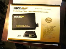 Signamax Switching Fiber Optic Media Converter - 065-1110 picture