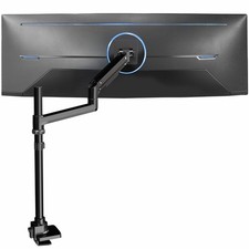 VIVO Pneumatic Arm Single Ultrawide Monitor Desk Mount for Screens up to 49