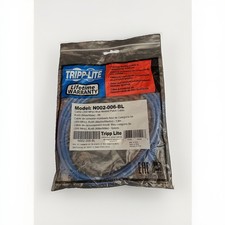 Lot Of 52 Tripp-Lite Cat5e RJ45 Male-to-Male Round Ethernet Patch Cable 6 ft picture