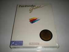 Paintworks Gold by Activision for the Apple IIGS computers.  Unopened old stock. picture
