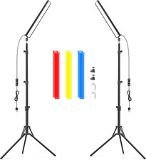 2 Pack Led Video Light Wand Stick,  5600K Led Photography Lighting Wand Kit with picture
