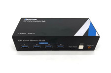 Dual Monitor DisplayPort KVM Switch | USB 3.0 Hub | Ultra HD 8K/4K/2K Support picture