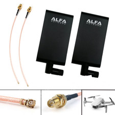 DJI Mavic Mini kit RC Drone antenna upgrade RP-SMA kit (2) Alfa APA-M25+pigtails picture