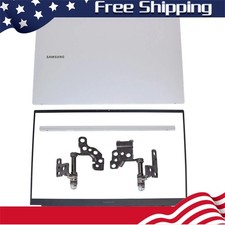 LCD Back Cover+Hinge+Bezel+Hinge Cover For Samsung Galaxy Book NP750XDA NP760XDA picture