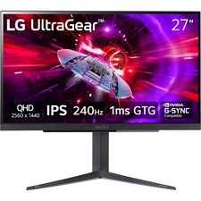 LG 27GR83Q-B  27 UltraGear QHD 1ms 240Hz Gaming Monitor picture