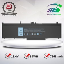 WJ5R2 Battery Replacement for Dell Precision 3510 M3510 Series 4F5YV G9G1H K1G3K picture