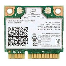 Intel Wireless-AC 7260HMW Network Card Half Mini PCIe Card J9K Wifi 2024 picture