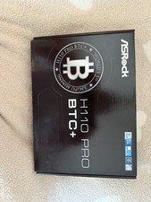 ASRock H110 Pro BTC+ Motherboard Open Box  • 13 GPU Mining Board picture