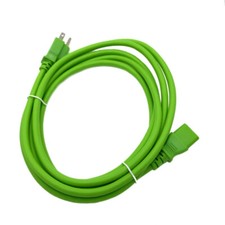 10' Green AC Cable for MONSTER ROCKIN ROLLER PRO RR-PRO BLUETOOTH SPEAKER picture