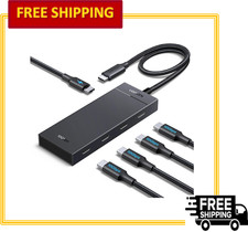 UGREEN Powered 100W 10Gbps USB C Hub - 5-in-1 Adapter with 4 USB-C, 100W PD Port picture